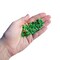 St. Patrick’s Day Buttons & Embellishments Set – 5-Pack Including Glitter Shamrocks, Leprechaun Hats, Green Flowers & Sprinkles for DIY Crafts, Shaker Projects & Scrapbooking